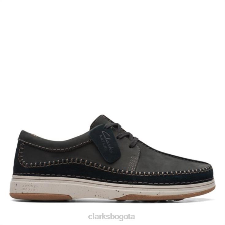 Clarks 0DX8L6594 Clarks Nature 5 Corbata Combinación Negra Combinación Negra hombres combinación negra