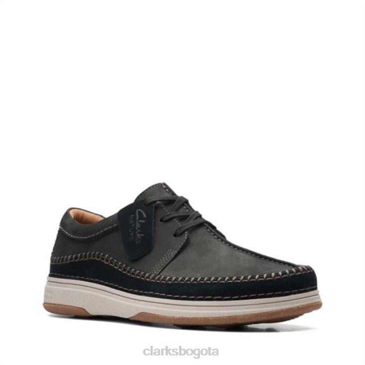 Clarks 0DX8L6594 Clarks Nature 5 Corbata Combinación Negra Combinación Negra hombres combinación negra