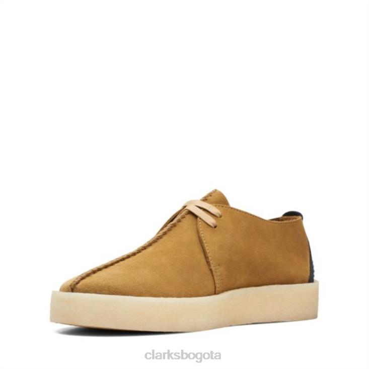 Clarks 0DX8L6598 copa trek musgo de roble ante musgo de roble clarks hombres gamuza musgo de roble