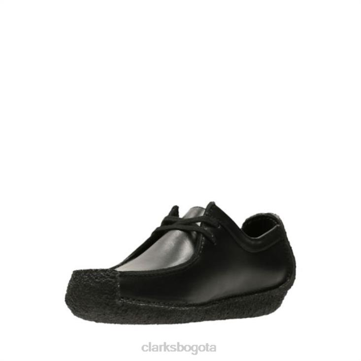 Clarks 0DX8L6600 cuero negro clarks natalie cuero negro hombres cuero negro