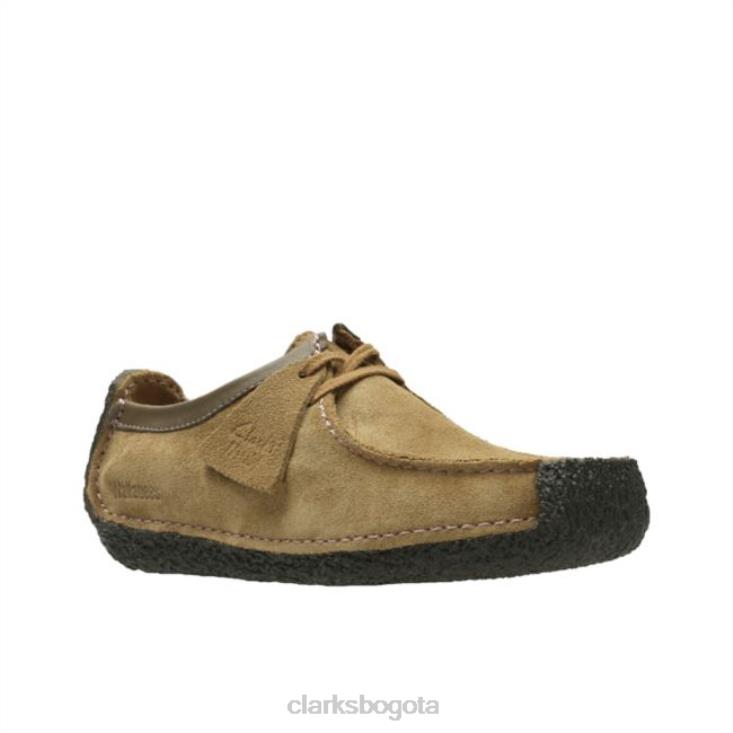 Clarks 0DX8L6601 clarks oakwood gamuza natalie oakwood gamuza hombres ante de madera de roble