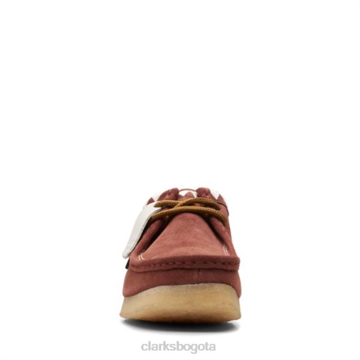 Clarks 0DX8L6605 wallabee castaño clarks castaño hombres castaño