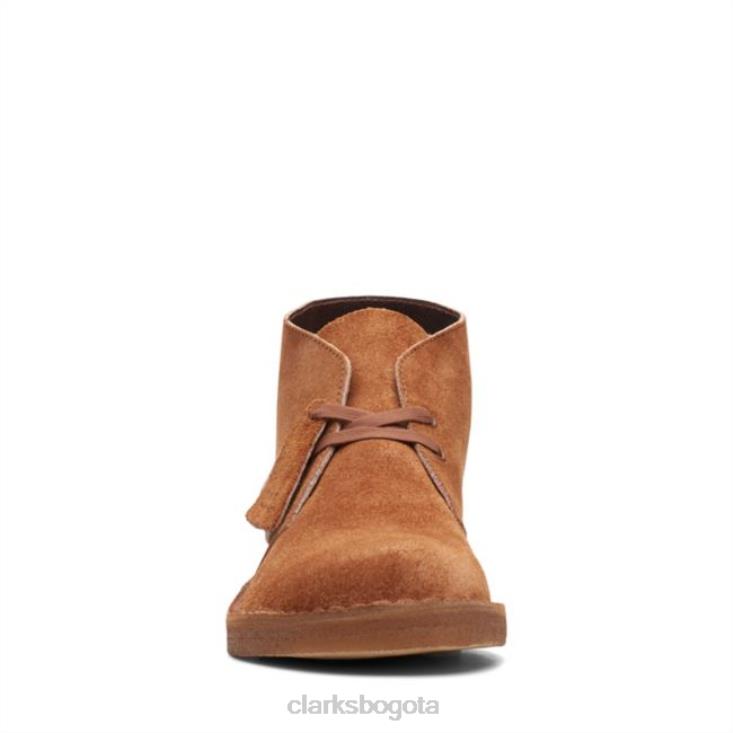 Clarks 0DX8L6606 bota del desierto jengibre peludo sde jengibre peludo sde clarks unisexo jengibre peludo sde