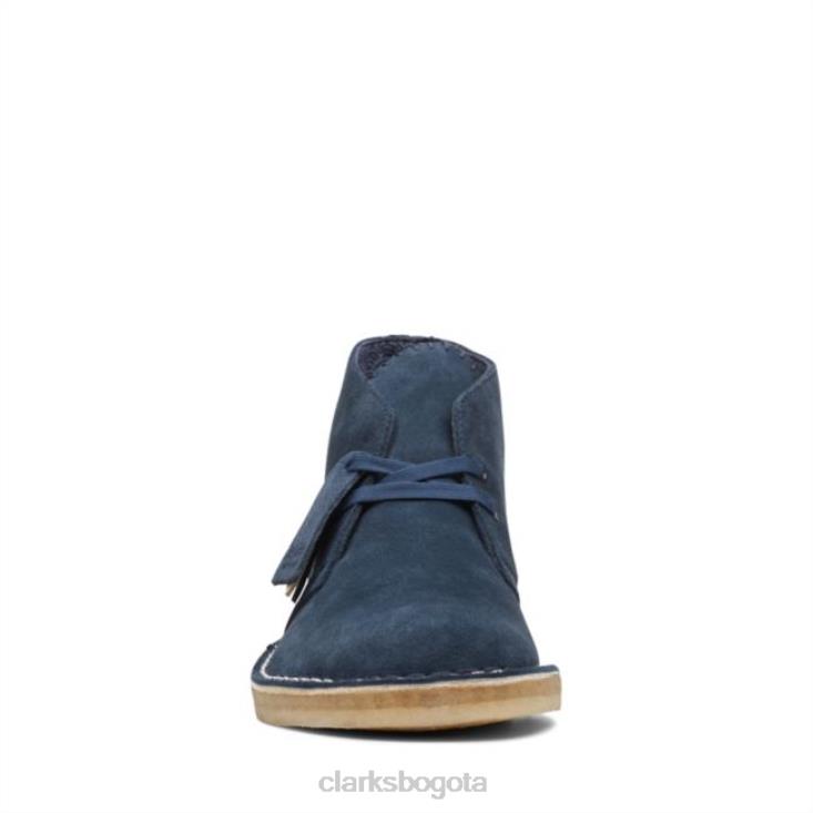 Clarks 0DX8L6610 botas clarks desert sashiko azul marino sashiko azul marino unisexo sashiko azul marino