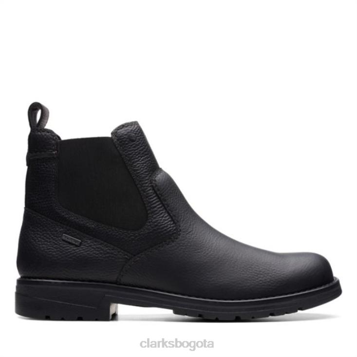 Clarks 0DX8L6615 morris up negro caído clarks negro caído hombres negro caído