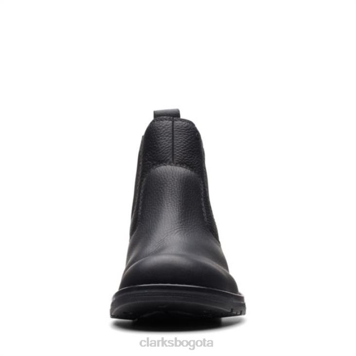 Clarks 0DX8L6615 morris up negro caído clarks negro caído hombres negro caído