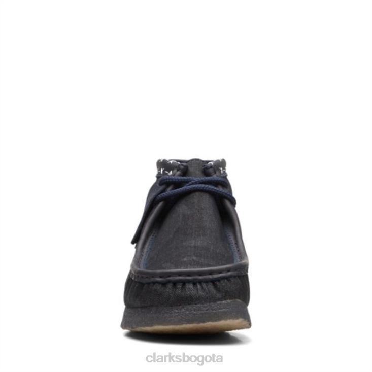 Clarks 0DX8L6618 Bota clarks wallabee azul denim sintético azul denim sintético hombres denim azul sintético