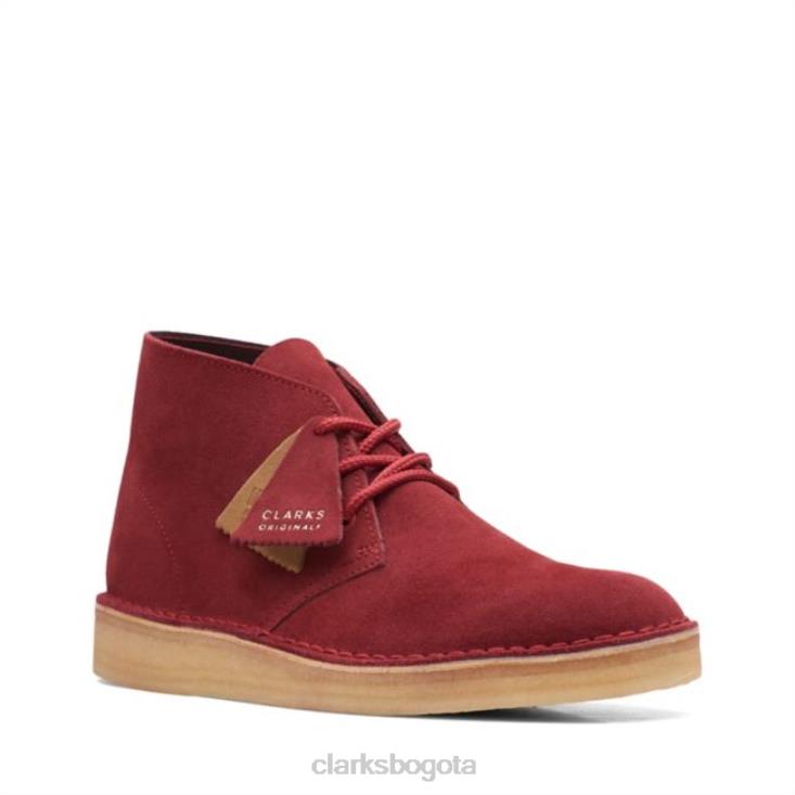 Clarks 0DX8L6620 brandy ante desierto carbón brandy ante clarks hombres gamuza brandy