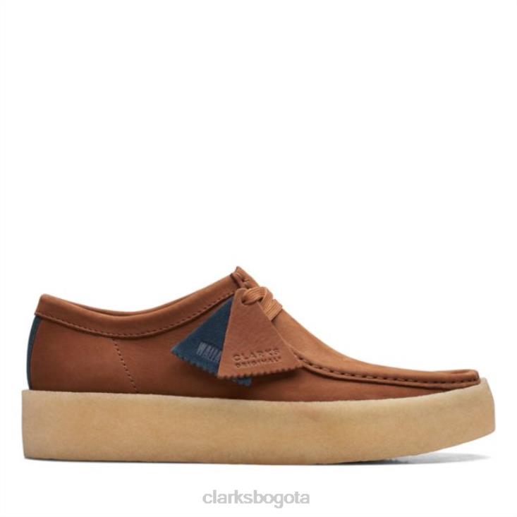 Clarks 0DX8L6631 taza wallabee nubuck tostado clarks nubuck tostado hombres nubuck bronceado