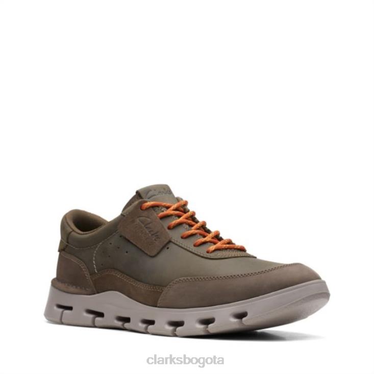 Clarks 0DX8L6648 oliva oscuro clarks naturaleza x uno oliva oscuro hombres oliva oscuro
