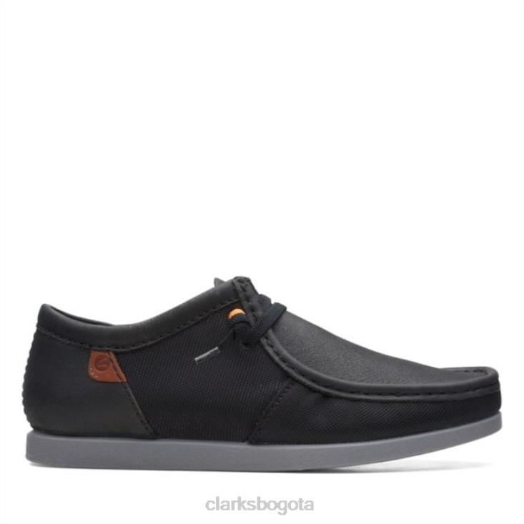 Clarks 0DX8L6654 clarks shacre lite moc negro negro hombres negro