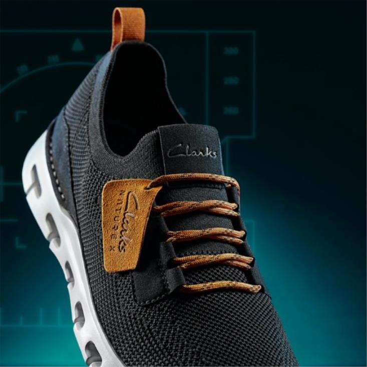 Clarks 0DX8L6666 clarks naturaleza x lo punto negro punto negro hombres punto negro