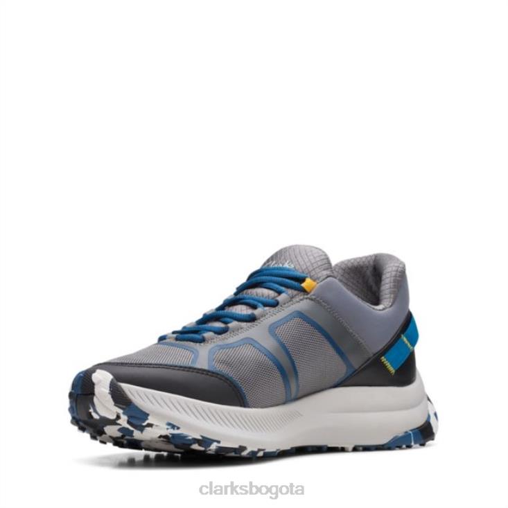 Clarks 0DX8L6673 clarks combinación gris atl trail lo combinación gris hombres combinación gris