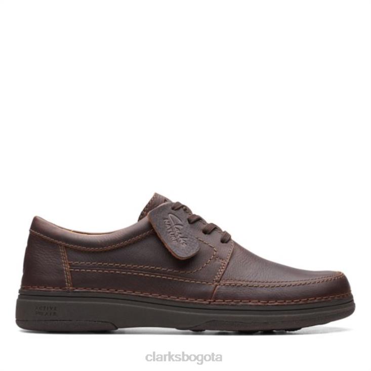 Clarks 0DX8L6681 clarks cuero marrón oscuro naturaleza 5 lo cuero marrón oscuro hombres cuero marrón oscuro
