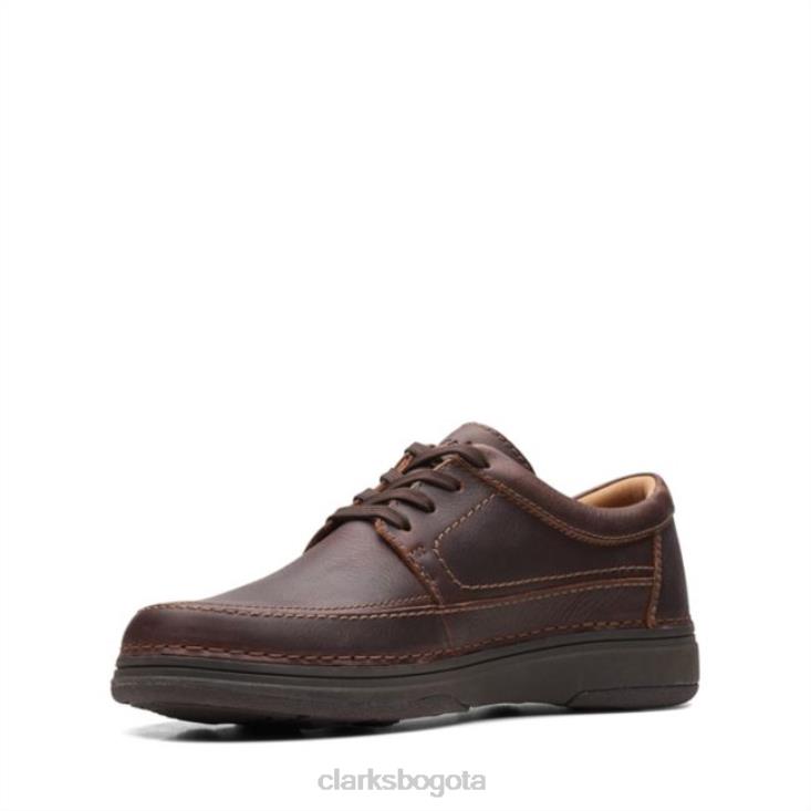 Clarks 0DX8L6681 clarks cuero marrón oscuro naturaleza 5 lo cuero marrón oscuro hombres cuero marrón oscuro