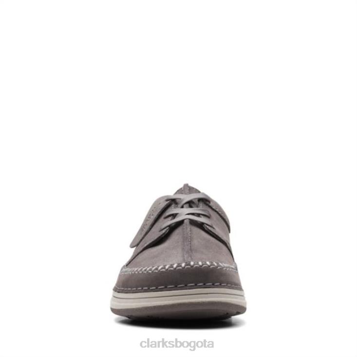 Clarks 0DX8L6685 corbata natural 5 combi gris oscuro clarks combi gris oscuro hombres combinado gris oscuro