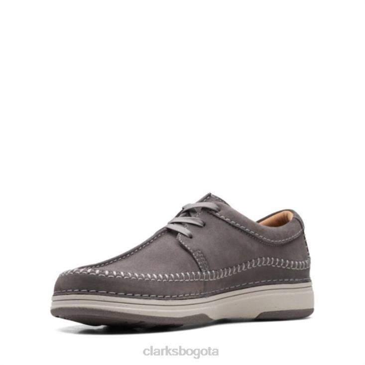 Clarks 0DX8L6685 corbata natural 5 combi gris oscuro clarks combi gris oscuro hombres combinado gris oscuro