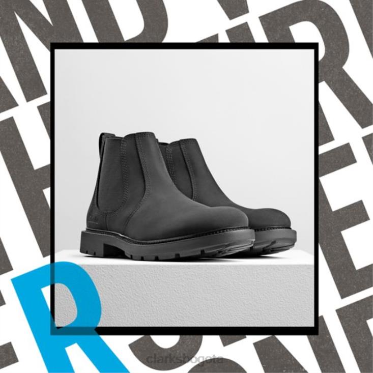 Clarks 0DX8L6690 clarks craftdale2hall nobuck negro nobuck negro hombres nubuck negro