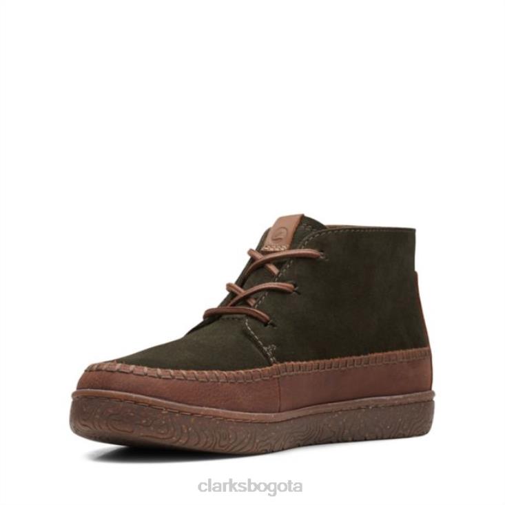 Clarks 0DX8L6704 ante oliva clarks hodson mid ante oliva hombres ante oliva