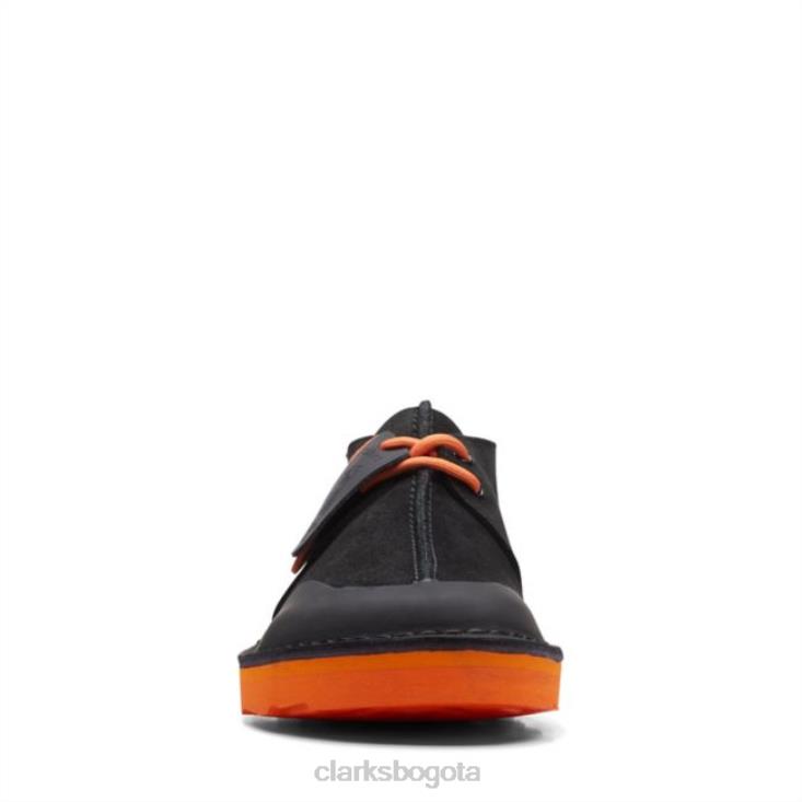 Clarks 0DX8L6706 clarks deserttrekftre negro/naranja negro/naranja hombres negro/naranja
