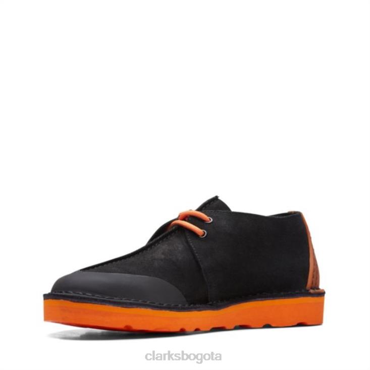Clarks 0DX8L6706 clarks deserttrekftre negro/naranja negro/naranja hombres negro/naranja