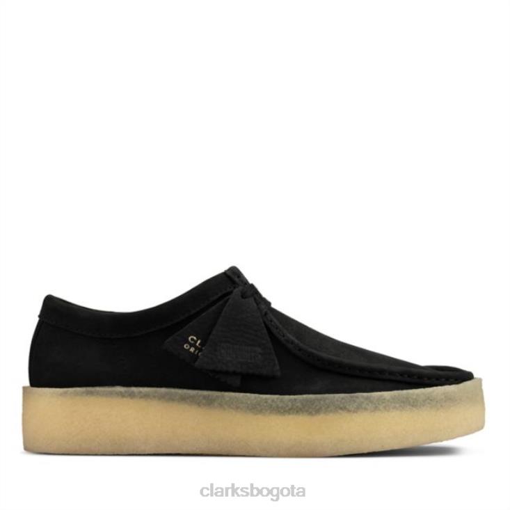 Clarks 0DX8L6726 taza wallabee nubuck negro nubuck negro clarks hombres nubuck negro