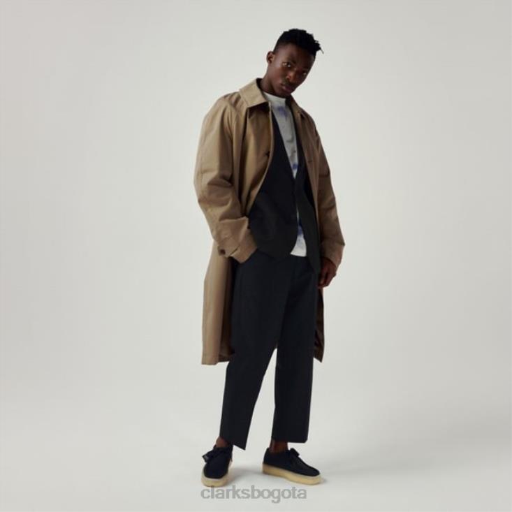 Clarks 0DX8L6726 taza wallabee nubuck negro nubuck negro clarks hombres nubuck negro