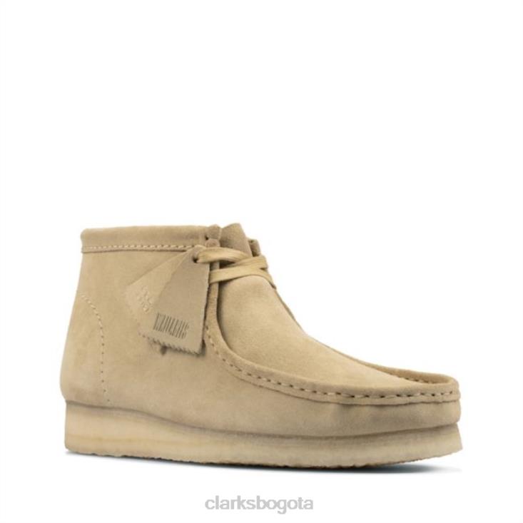Clarks 0DX8L6745 bota clarks maple ante wallabee ante arce unisexo gamuza de arce