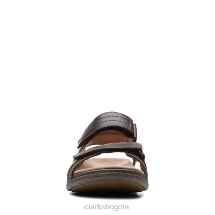 Clarks 0DX8L6750 caminata por la naturaleza mahoga ny combi mahoga ny combi clarks hombres combinado de caoba