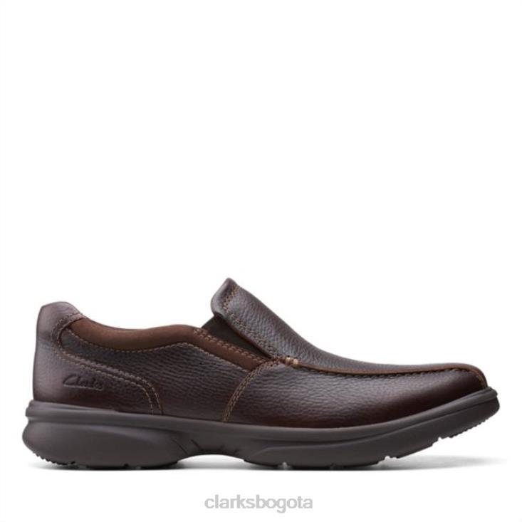 Clarks 0DX8L6756 paso bradley caído marrón clarks caídos marrones hombres marrón caído