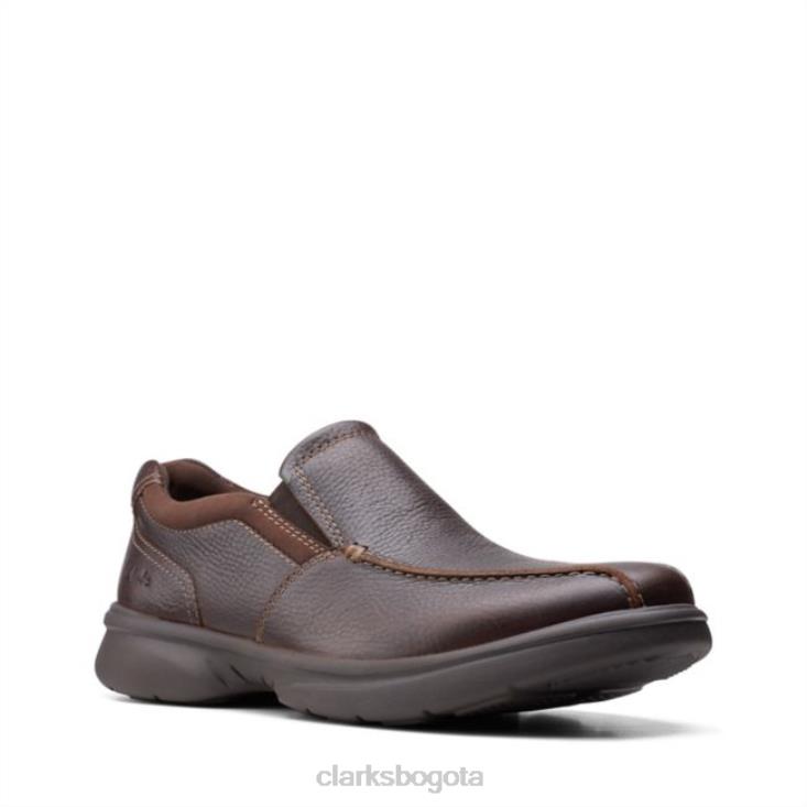 Clarks 0DX8L6756 paso bradley caído marrón clarks caídos marrones hombres marrón caído