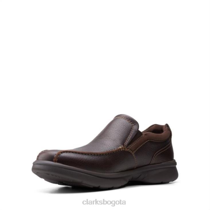 Clarks 0DX8L6756 paso bradley caído marrón clarks caídos marrones hombres marrón caído