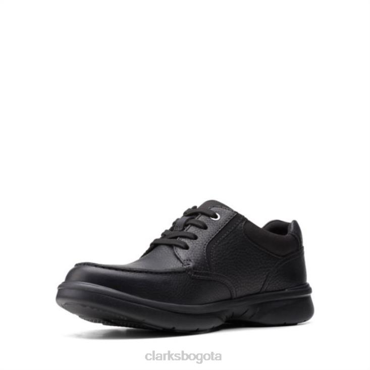 Clarks 0DX8L6757 bradley vibe cuero negro caído clarks cuero negro caído hombres cuero negro caído