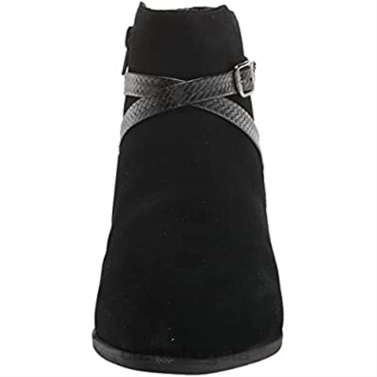 Clarks 0DX8L676 botines adreena hi de ante negro para mujer clarks mujer ante negro