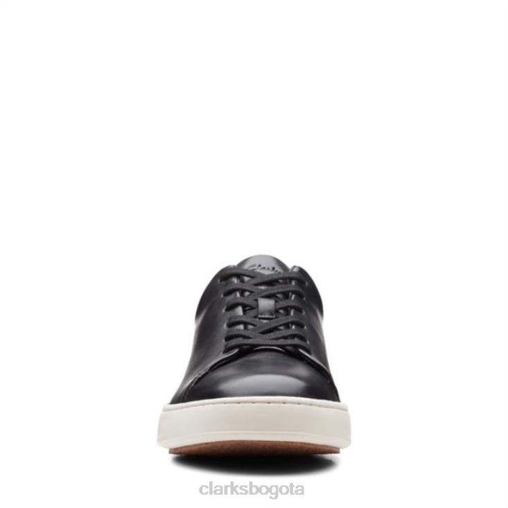 Clarks 0DX8L6764 clarks de cuero negro corte lite encaje cuero negro hombres cuero negro