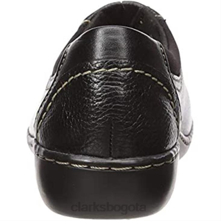 Clarks 0DX8L677 mocasines clarks ashland joy para mujer de cuero negro mujer cuero negro