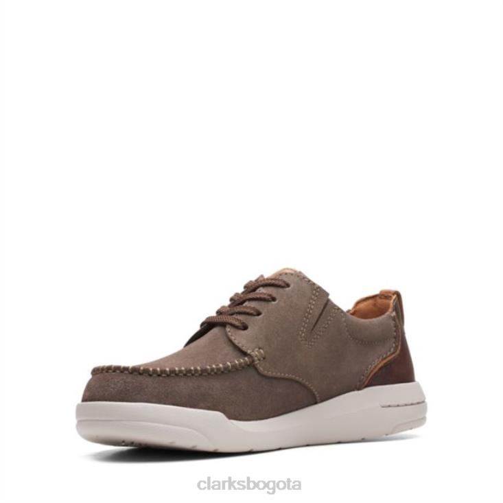 Clarks 0DX8L6782 driftway low ante topo ante taupe clarks hombres gamuza color topo
