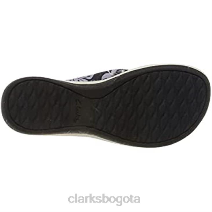 Clarks 0DX8L679 chanclas arla glison mujer clarks azul floral syn mujer azul floral sin