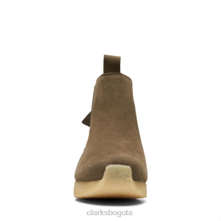 Clarks 0DX8L6794 clarks radlett gamuza verde gamuza verde hombres gamuza verde