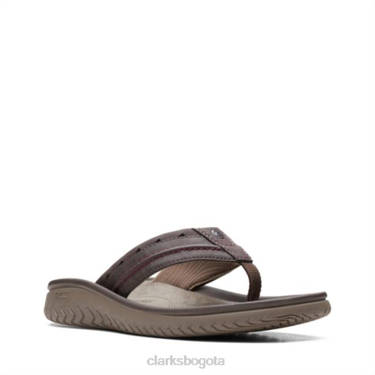 Clarks 0DX8L6800 clarks marrones wesley post marrón hombres marrón