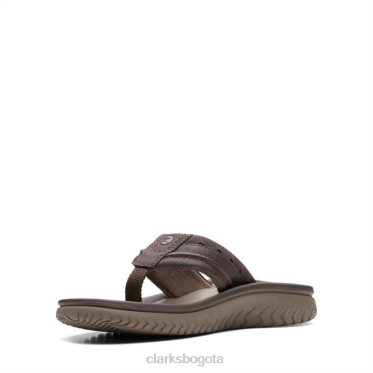 Clarks 0DX8L6800 clarks marrones wesley post marrón hombres marrón