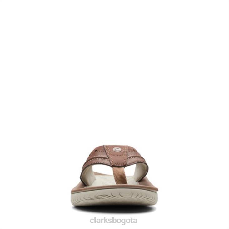 Clarks 0DX8L6801 clarks tan wesley post bronceado hombres broncearse