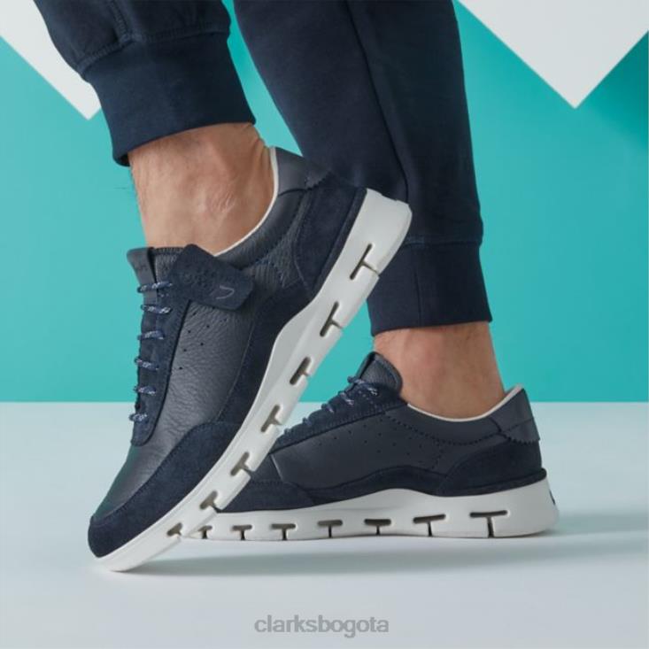 Clarks 0DX8L6808 combinación azul marino clarks nature x one combinación azul marino hombres combinación azul marino