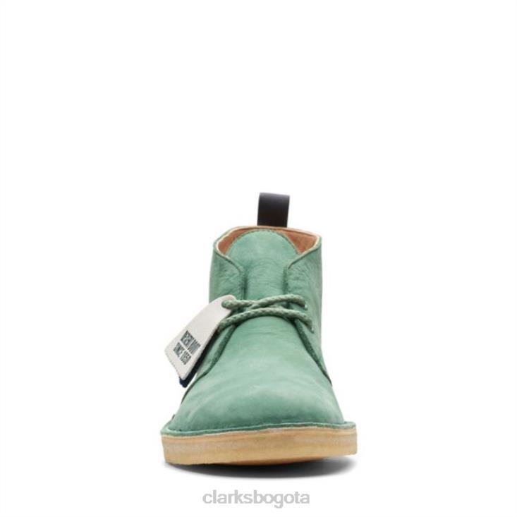 Clarks 0DX8L6815 botas desierto nubuck verde clarks nubuck verde hombres nubuck verde