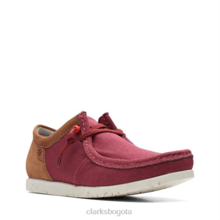 Clarks 0DX8L6826 clarks shacre lite moc rojo ladrillo rojo ladrillo hombres rojo ladrillo