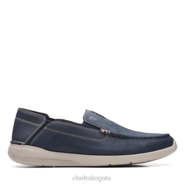 Clarks 0DX8L6830 gorwstep nubuck azul marino nubuck azul marino clarks hombres nubuck azul marino