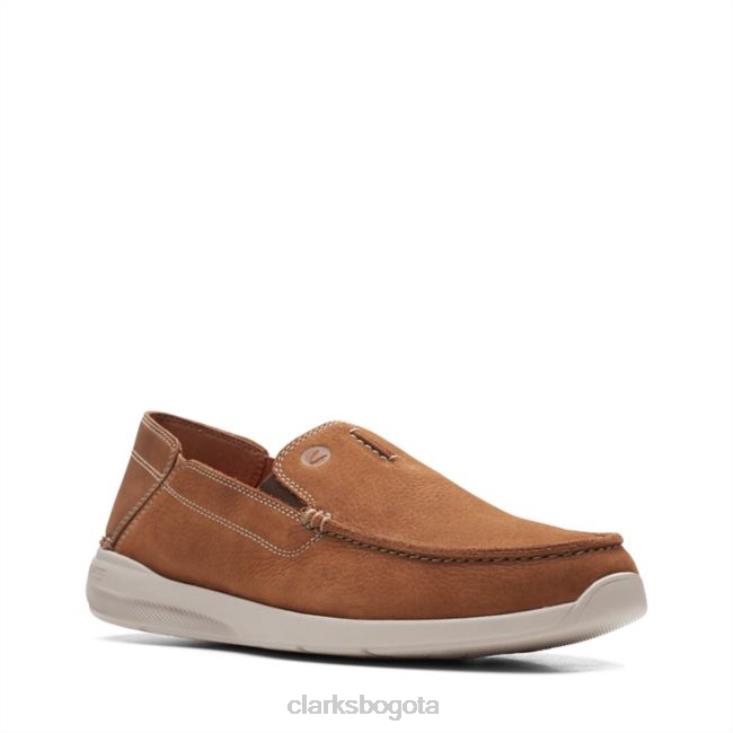 Clarks 0DX8L6831 clarks tan nubuck bronceado gorwstep hombres nubuck bronceado