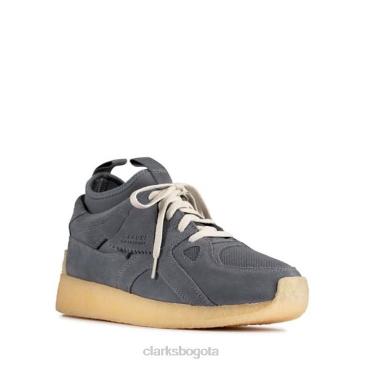 Clarks 0DX8L6833 clarks ante azul gris ante azul breacon ante gris hombres gamuza gris azul