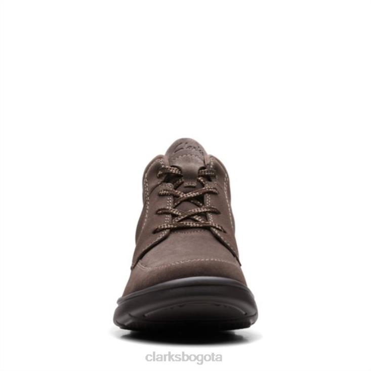 Clarks 0DX8L6844 clarks topo bradley topo medio hombres gris pardo