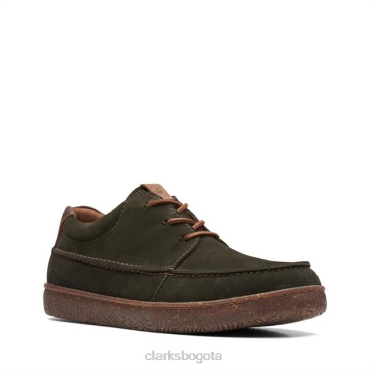 Clarks 0DX8L6847 hodson moc ante oliva clarks ante oliva hombres ante oliva